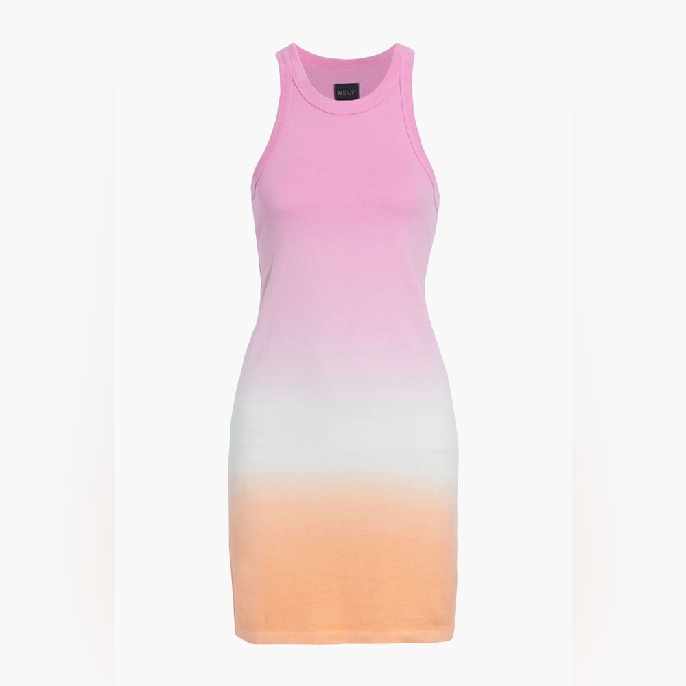 WSLY The Rivington NWT cotton-jersey mini dress